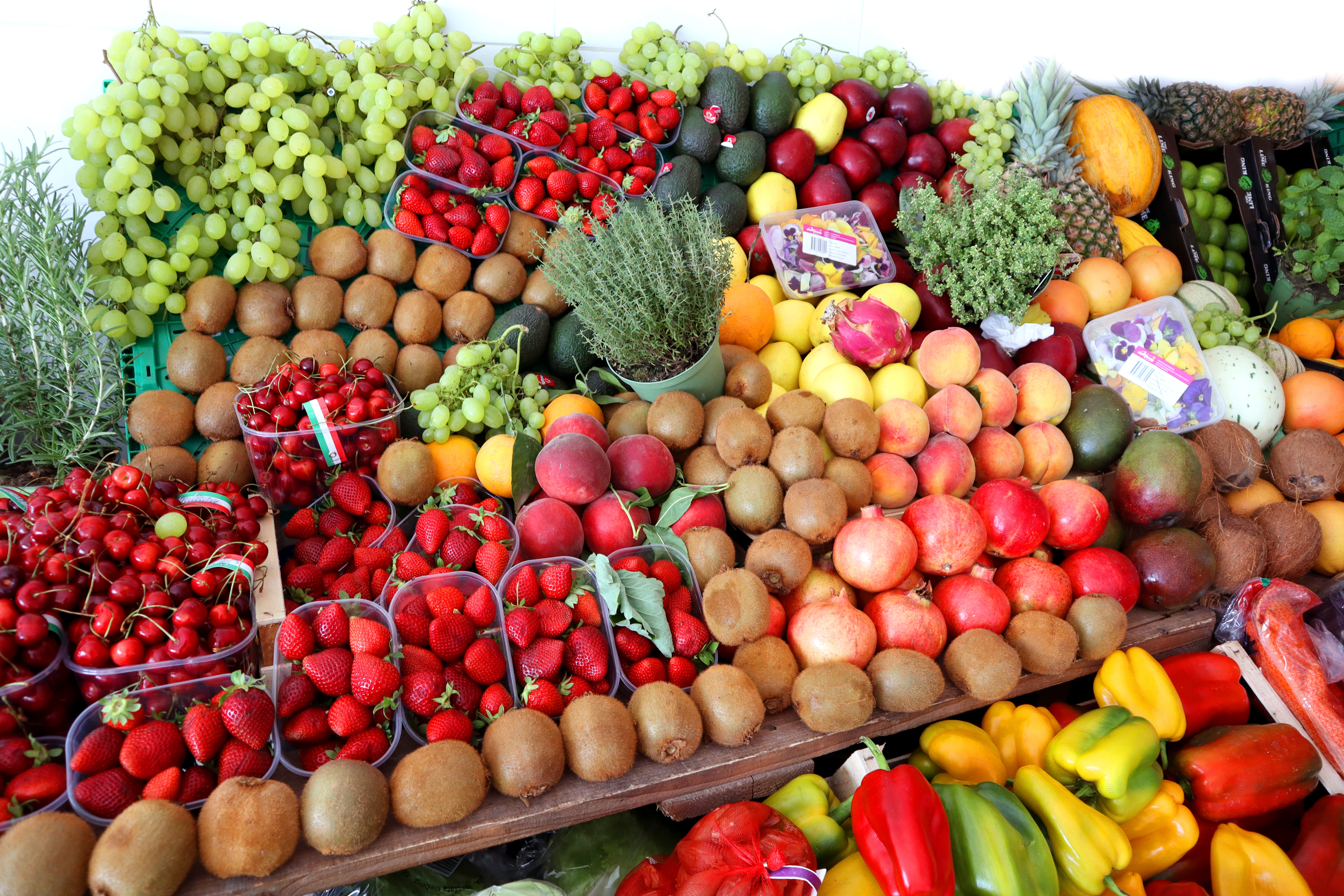 Selezione di frutta fresca